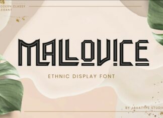 Mallovice Font