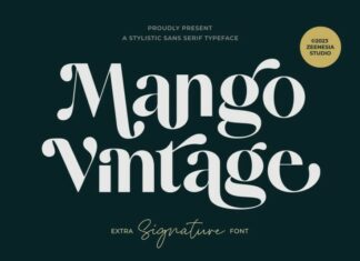 Mango Vintage Font