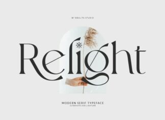 Relight Font