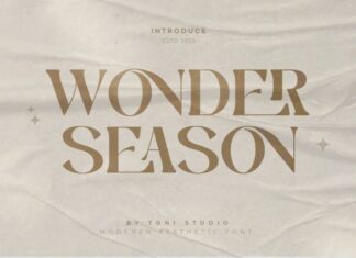 Wonder Season Font