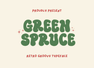 Green Spruce Display Font