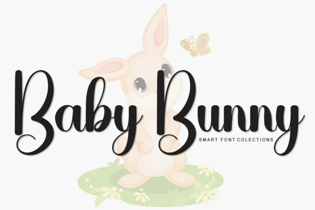 Baby Bunny Script Typeface