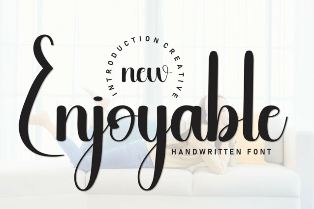 Enjoyable Script Font