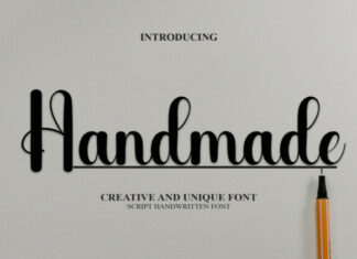 Handmade Script Typeface