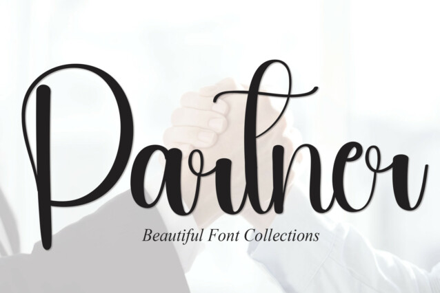 Partner Script Typeface