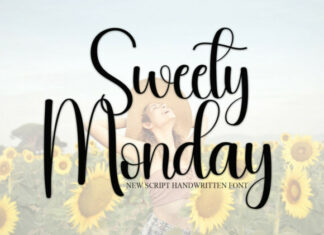 Sweety Monday Script Font