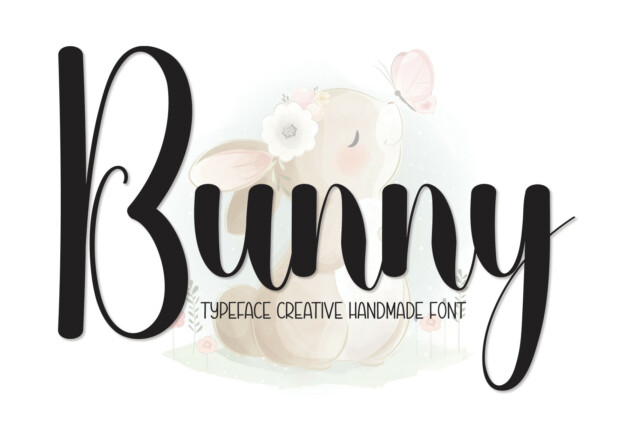 Bunny Script Typeface
