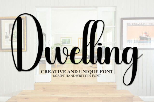 Dwelling Script Font