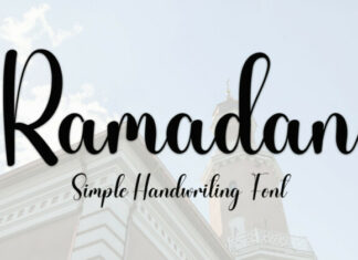 Ramadan Script Font