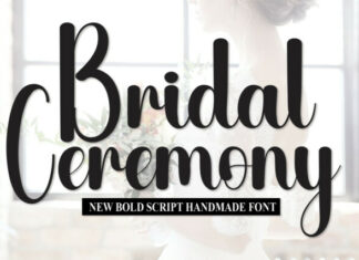 Bridal Ceremony Script Font