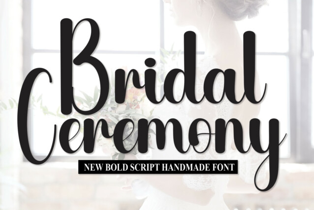 Bridal Ceremony Script Font