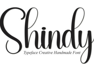 Shindy Script Font