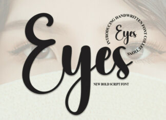 Eyes Script Font