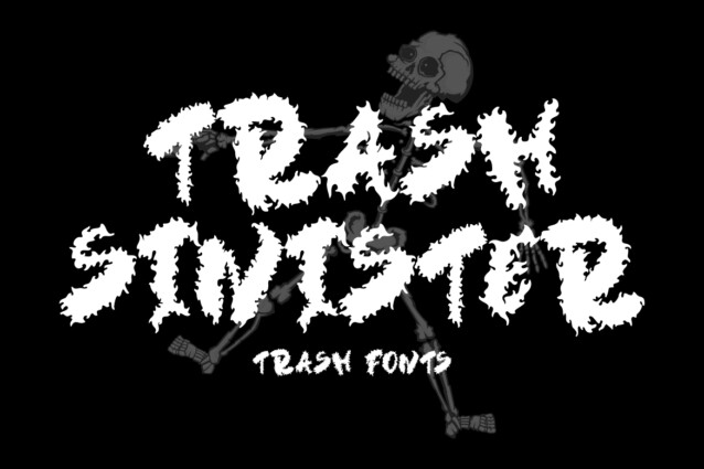 Trash Sinister Font