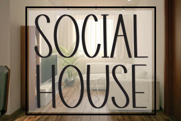 Social House Display Font