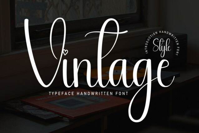 Vintage Script Font