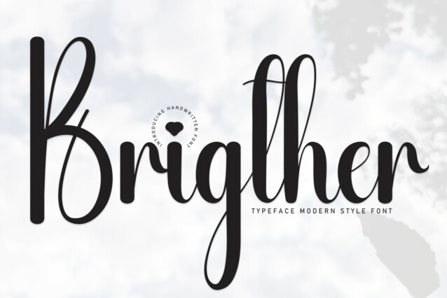Brighter Script Font