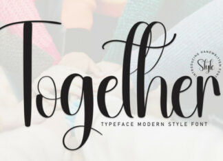 Together Script Typeface
