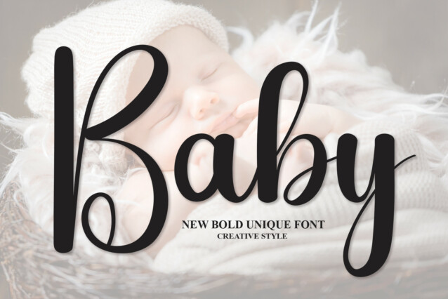 Baby Script Font