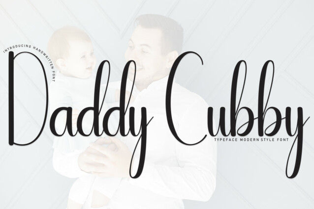 Daddy Cubby Script Font