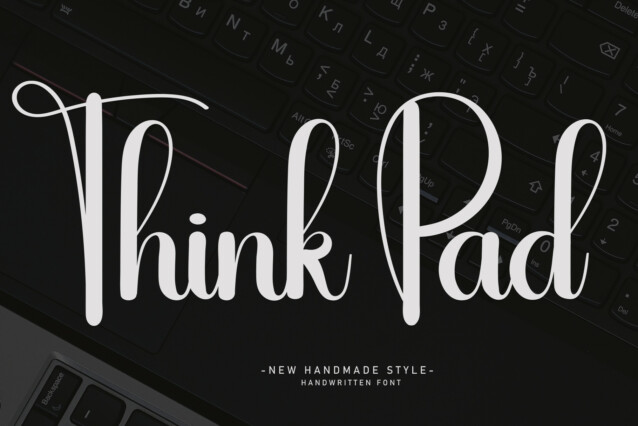 Thinkpad Script Font