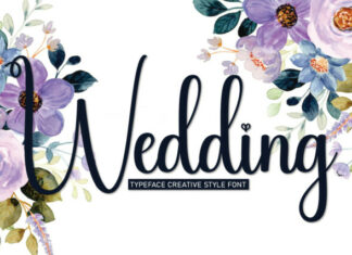 Wedding Handwritten Font
