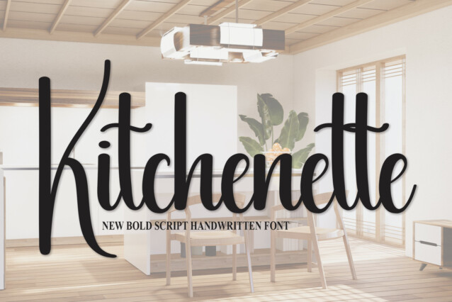 Kitchenette Script Font