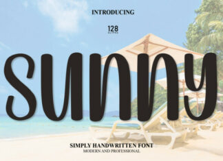 Sunny Display Font