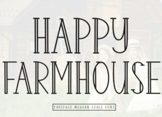 Happy Farmhouse Display Font