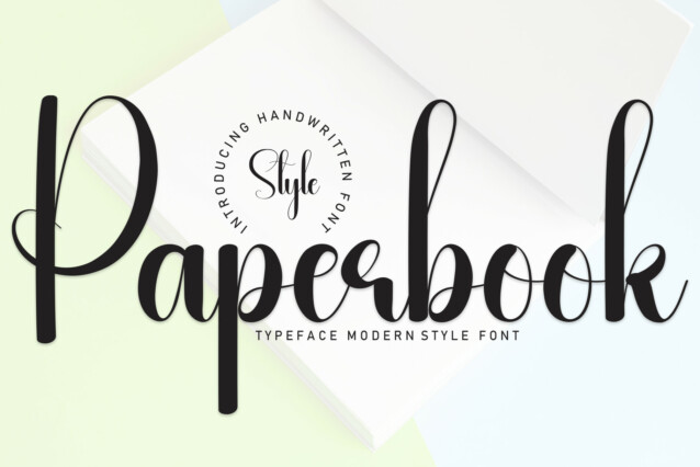 Paperbook Script Typeface