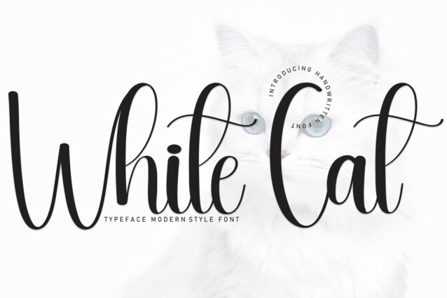 White Cat Script Font