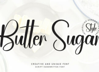 Butter Sugar Script Font
