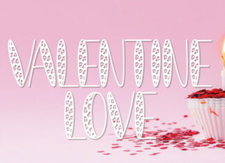 Valentine Love Display Font