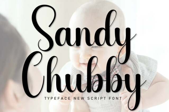 Sandy Chubby Script Font