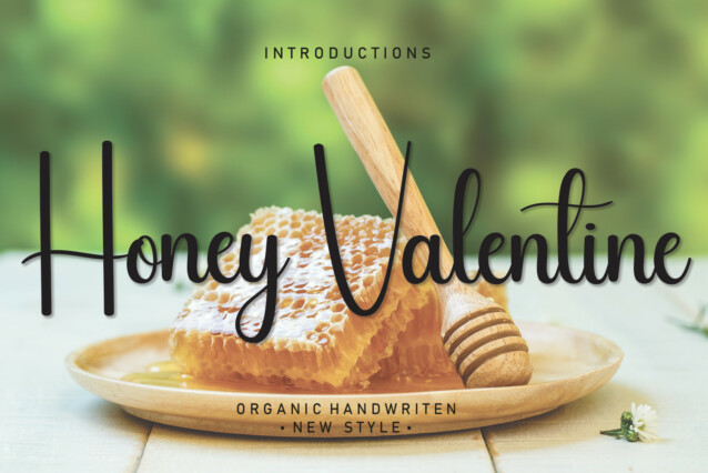 Honey Valentine Script Font