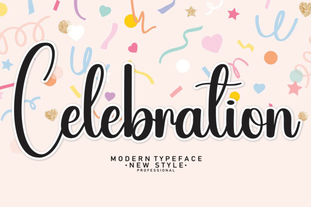Celebration Script Font