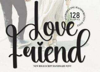 Love Friend Script Font