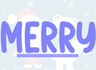 Merry Display Font