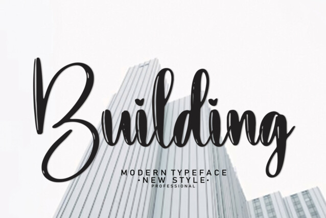 Building Script Font