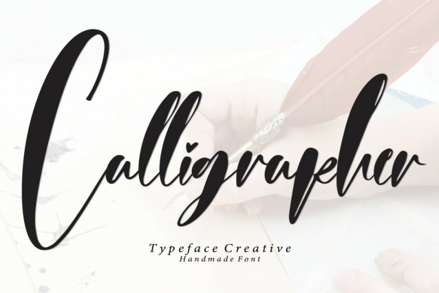 Calligrapher Script Font