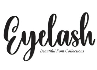 Eyelash Script Font