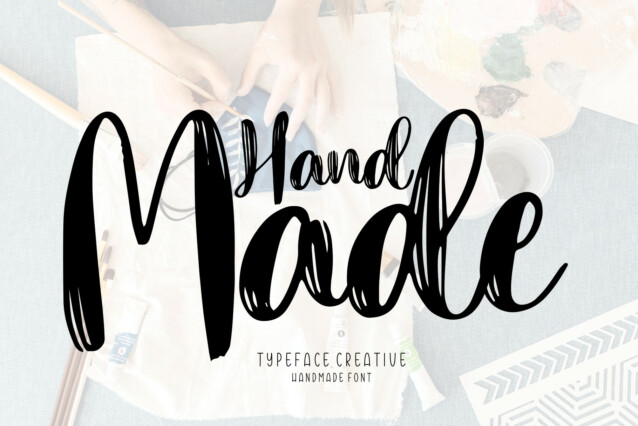 Hand Made Script Font