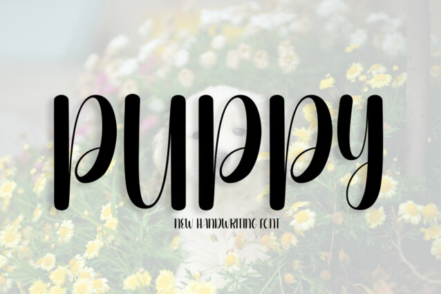 Puppy Script Font