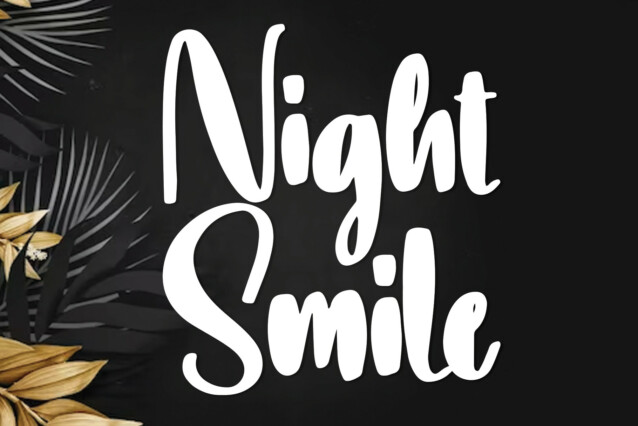 Night Smile Script Font