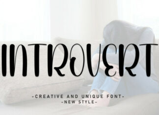 Introvert Display Font