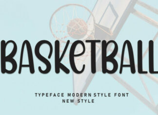 Basketball Display Font