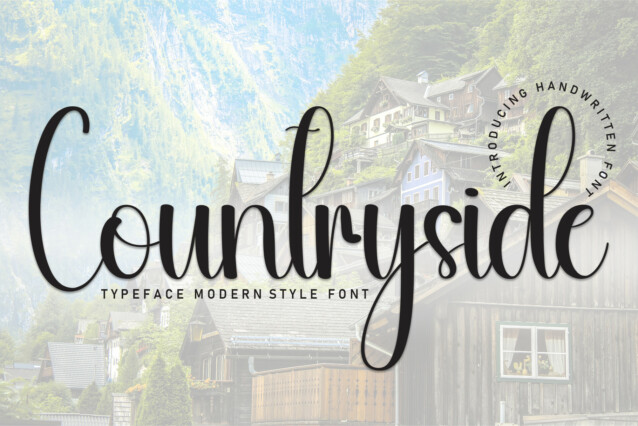 Countryside Script Font