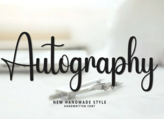Autography Handwritten Typeface
