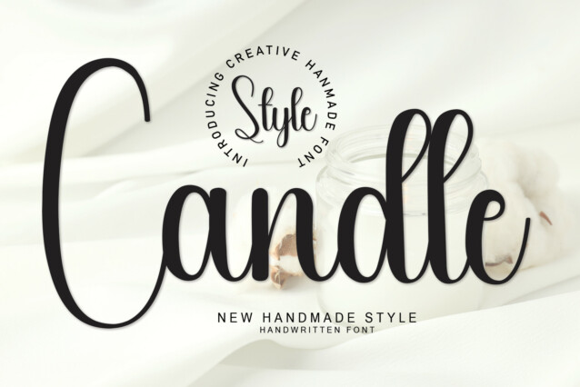 Candle Handwritten Typeface