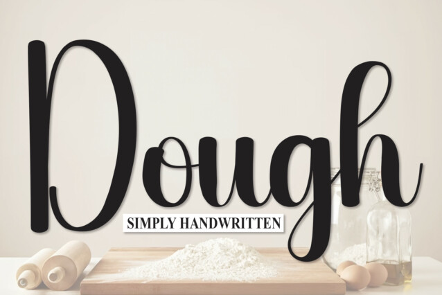 Dough Script Font